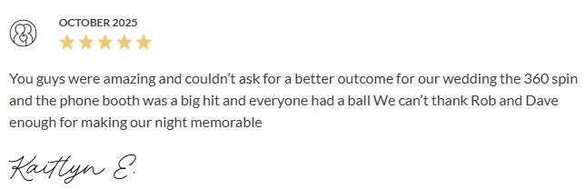 Davertainment MC, DJ Testimonials