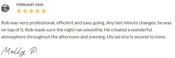 Davertainment MC, DJ Testimonials